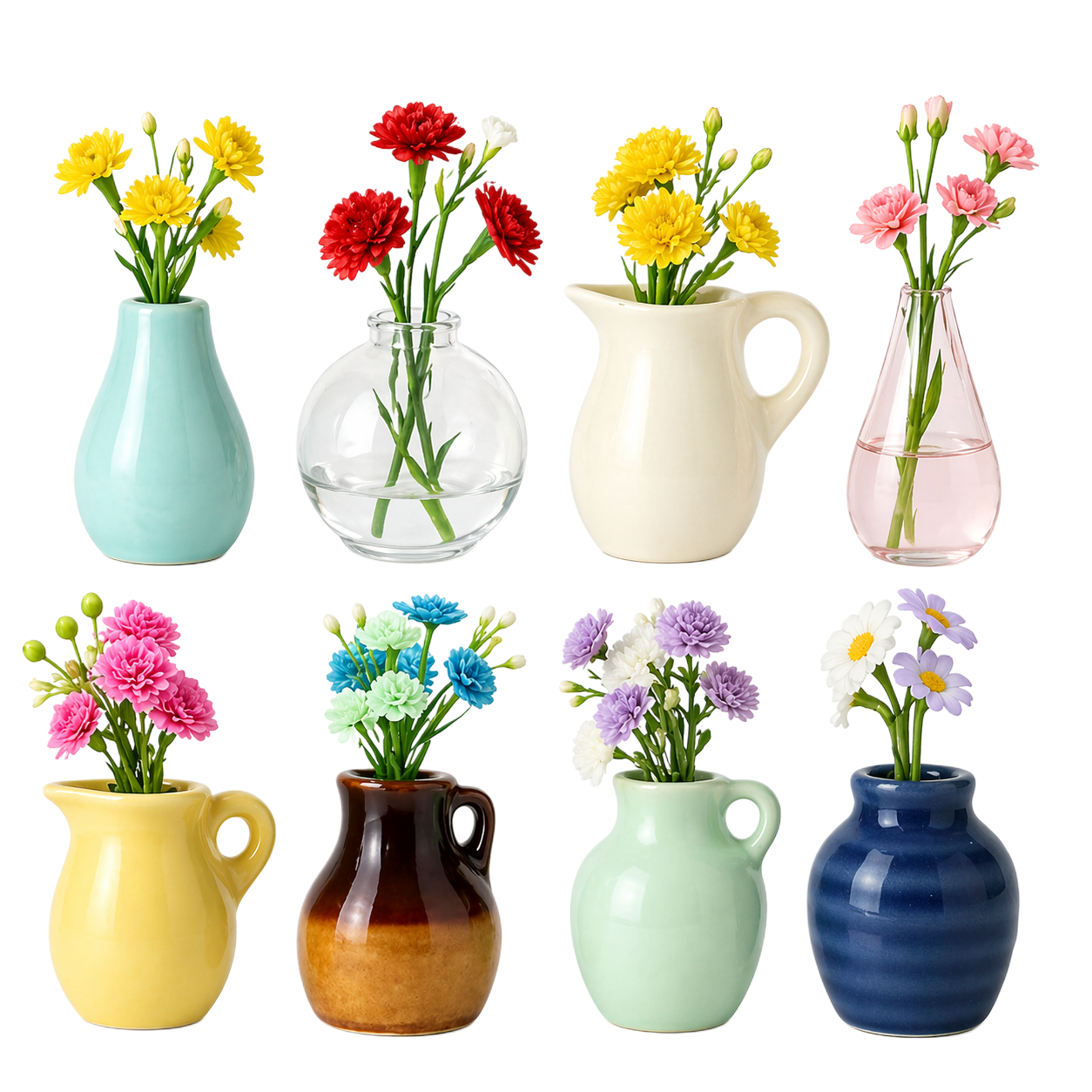 Mini Vase Magnets